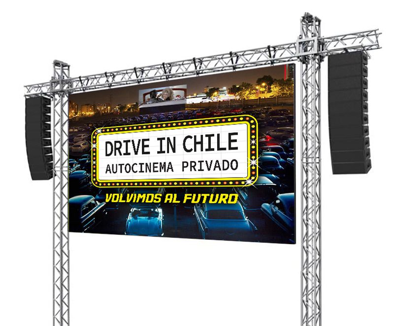 Pantallas led y sistema de sonido line array Pantallas led y sistema de sonido line array